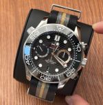 Swiss Grade Omega Seamaster 300m Chronograph 007 First Light Limited Edition Watch - Nato Strap